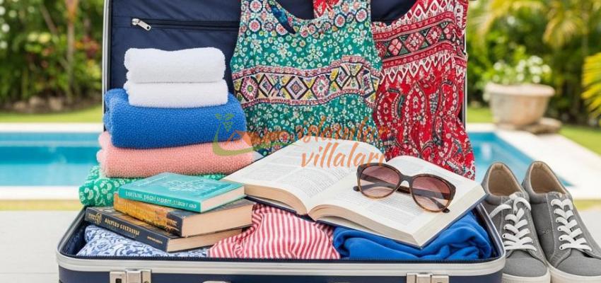 Villa Tatili İçin Hazırlık Listesi: Yanınıza Almanız Gerekenler