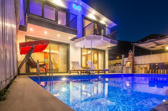 Villa imge, Isıtmalı Havuzlu Balayı Villası 